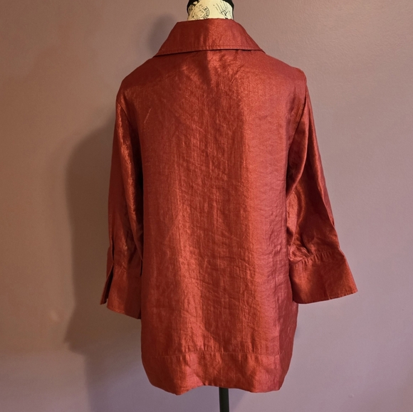 NWT Ali Miles sheen jacket - Picture 15 of 15